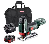Metabo ST 18 L 90 18V Body Grip Jigsaw with 1 x 8.0Ah Battery Charger & Bag
