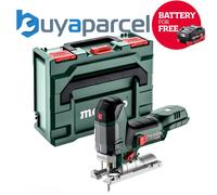 Metabo ST 18 LT 130 BL 18v Brushless Jigsaw Body Only In MetaBOX 145 L Carry ...