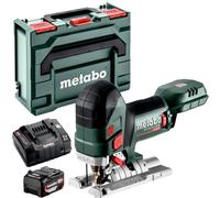 Metabo STA 18 LTX 150 BL 18V Brushless Jigsaw with 1 x 5.2Ah Battery Charger Box