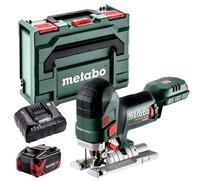 Metabo STA 18 LTX 150 BL 18V Brushless Jigsaw with 1 x 8.0Ah Battery Charger Box