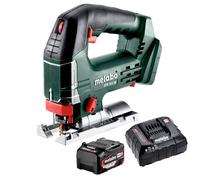 Metabo STB 18 L 90 18V Bow Handle Jigsaw with 1 x 4.0Ah Battery & Charger