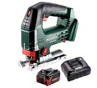 Metabo STB 18 L 90 18V Bow Handle Jigsaw with 1 x 8.0Ah Battery & Charger