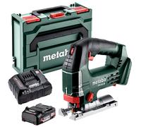 Metabo STB 18 L 90 18V Top Handle Jigsaw 1 x 2.0Ah Battery Charger & Metabox