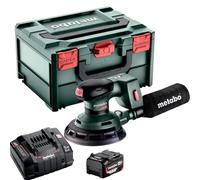 Metabo SXA18LTX150BL 18V Brushless Orbital Sander 1 x 5.2Ah Battery Charger Box