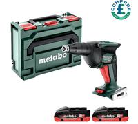 Metabo TBS 18 LTX BL 5000 BL Drywall Screwdriver + 2 x 4Ah Batteries & Metabox