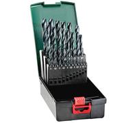 Metabo twist Drill set 25-piece HSS-R for metal drilling 627667000