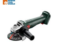 Metabo W 18 L 9-115 18v Cordless Angle Grinder Body Only