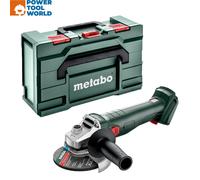Metabo W 18 L 9-125 Cordless Angle Grinder 125mm Body Only In MetaBOX 602249840