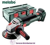 METABO WB 18 LTX BL 15-125 QUICK CORDLESS ANGLE GRINDER - 601730840