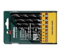 Metabo Wood twist Drill set 8-piece for various wood types 627202000