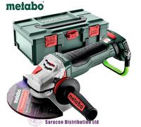 METABO WPBA 18 LTX BL 15-180 QUICK DS CORDLESS ANGLE GRINDER, 180mm - 601746840