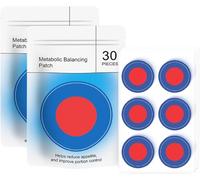 Metabolic Balancing Patches, 30 Patches - Unisex Appetite Controller, Helps Reduce Appetite, assists in Controlling Food Intake, Convenient Skin Care, Non-Oral aid for Weight Management