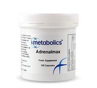 Metabolics Adrenalmax 120 Capsules, Adrenal & Stress Supplement with Betaine, Magnesium, Olive Leaf & Green Tea Extract- Support for Healthy Adrenal Gland Function