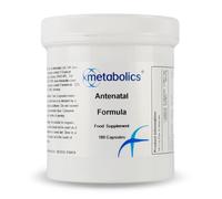 Metabolics Antenatal Prenatal & Breastfeeding Vitamins for Women | 400μg Methylfolate, Iron, Iodine | UK Made, Vegan | Multi Vitamins & Folic Acid Pregnancy Support | 180 Caps