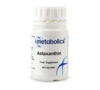 Metabolics Astaxanthin 4mg (60 Vegan Capsules) Antioxidant Supplement, Heart & Immune Support, Made in The UK