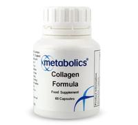 Metabolics Collagen Formula Capsules - 60 Caps | Supports Skin, Joints & Connective Tissue | UK Made with Essential Vitamins & Minerals