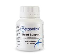Metabolics Heart Support Formula (Pot of 60 Capsules) | Heart Support for Men & Women | Contains Vitamin B1, B6, B12 and Folate | Antioxidant & Mineral Complex with Nothing Added