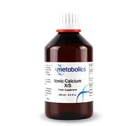 Metabolics Ionic Calcium Extra Strong Concentration | 135mg Per Dose- Calcium Liquid Supplement 100ml | UK Made Supplement- No Additives