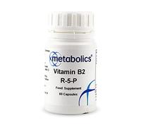 Metabolics Riboflavin 5-Phosphate 47.5mg | Active Vitamin B2 for Energy, Vision & Nervous System | UK Made, GMP Certified | Vegan | 60 Capsules