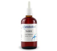 Metabolics Tri-b12 Complex Liquid | Containing All 3 Natural Cobalamins Methylcobalamin, Hydroxocoblamin- and Adenosylcobalamin- No additives (100ml)