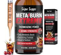 MetaBurn Extreme Liquid 60ml - Cherry Cola Flavour | Advanced Metabolism & Energy Support for Men & Women | Thermogenic Formula with Caffeine, Cayenne, Green Tea & Coleus Forskohlii