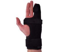 Metacarpal Left - Small/med Finger Splint Hand Brace Pinky Finger Splint For Boxer Fractures, Broken Ring, Little Finger Cast, Trigger Finger Immobil