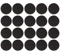 Metafranc 645006 Felt Diameter Self-Adhesive Brown Pack of 20 Effective Protection Furniture Set for Sensitive Chair Glides/Floor Gliders, Braun, Ø 17 mm (20 Stück)