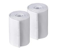 Metafranc 647119 Felt Tape 1 m x 100 mm Self-Adhesive White Pack of 2 Free Cut to Size Effective Protection of Your Furniture/Felt Tape on Roll/Furniture Gliders for Sensitive Floors