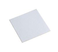 Metafranc Felt Gliders 100 x 100 mm - Self-Adhesive - White - Pack of 1 - Effective Protection of Your Furniture & Chairs/Furniture Glides for Sensitive Floors/Chair Glides/Felt Cut / 645326