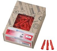 Metafranc 952100 Universal, Diameter, Pack of 200, for Attaching Solid and Hollow Building Materials, General Purpose, Expansion, Cavity Dowels, Trifles, Ø 6 mm