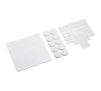 Metafranc WU0281170 Felt Slider Self-Adhesive White Circle 1 Set