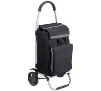 Meister Shopping Trolley 54 litres with Cooling Compartment Removable and Rainproof Bag Hanging for Shopping Trolley Foldable Shopper Shopping Trolley, 6816810