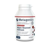 Metagenics Algae-Sourced Calcium - for Bone Support - with Vitamin D3, Magnesium - Vegan, Non-GMO - 90 Capsules