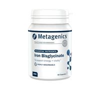 Nutri Advanced Ferrodyn Iron Bisglycinate Supplement - with Added Folate & Vitamin B6 - Supports The Reduction of Tiredness and Fatigue - 60 Capsules