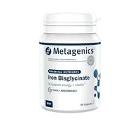 Nutri Advanced Ferrodyn Iron Bisglycinate Supplement - with Added Folate & Vitamin B6 - Supports The Reduction of Tiredness and Fatigue - 60 Capsules