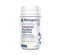 Metagenics MegaMag Night Plus - Magnesium Powder - For Sleep Support - With Folic Acid, Vitamin B12 and Chamomile Flavour - 30 Servings