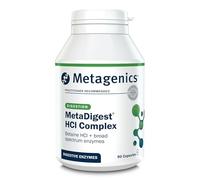 Metagenics MetaDigest HCI Complex - HCI + Broad Spectrum Digestive Enzymes - Supports Digestion - 90 Capsules