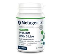 Metagenics ProbotiX Daily 5 Live Bacteria - Travel Friendly Supplement - Multi-Strain Formula - 30 Capsules