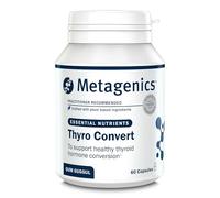 Metagenics Thyro Convert with Gum Guggul Resin - with Ashwagandha, Selenium & Zinc for Healthy Thyroid Hormone Conversion - 60 Capsules