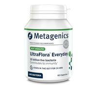 Metagenics UltraFlora Everyday Dairy Free - 15 Billion Live Bacteria and Vitamin D3 - Supports Gut Health - for Daily Use - 60 Capsules