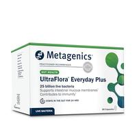 Metagenics UltraFlora Everyday Plus - Dairy Free - 25 Billion Live Bacteria with Vitamin A & D - Supports Microflora Balance - 60 Capsules