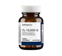 Metagenics Vitamin D3 10,000 IU with K2 60 Count