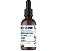 Metagenics Vitamin D3 Liquid Drops - 1000iu Vitamin D for Healthy Immune System, Bones, Muscles & Teeth - Orange, 30ml