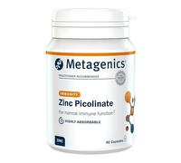 Metagenics Zinc Picolinate - for Immune System, Skin, Vision & Bones - with Vitamin C - 90 Capsules
