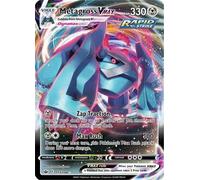 Metagross VMAX 113/198 Rare VMAX Pokemon Card (SWSH Chilling Reign) + 1x TitanCards® Toploader