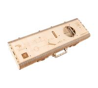MetaHrystynx 3D Stereo DIY Wooden Storage Box Fit for Sniper Rifle with Laser Engraved Model Puzzle Kits for Adults, DIY Handcrafted Wooden Assembly Kits, 248 Pieces (No Rifle Included)