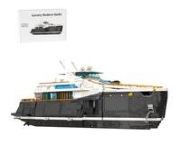 MetaHrystynx Luxury Cruise Ship Building Blocks Set, MOC Carnival Celebration Modern Cruise Ship Model Bricks to Collect and Display, Gift for Adult - 3972 Pieces