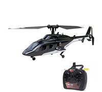 MetaHrystynx RC Helicopter, F150BL V3 Airwolf Remote Control Helicopter Model with LED Lights, With Altitude Hold and Strong Performance, RTF Version