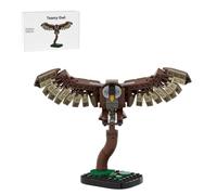 MetaHrystynx Tawny Owl Bird Animal Building Set, Creative MOC Collectible Bird Model, Cool Bird Home Decor Display Model, Creative Gifts for Adults or Teens, 212 Pieces