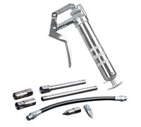 Metal 120cc Hand Operated Lubricator Grease Applicator High Pressure for Motorcycle Car Bike Light Components Care Manual Metal Grease Applicator